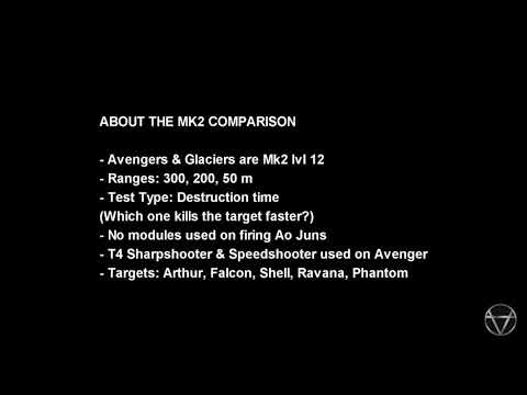 ¿ Quien es mejor ? Avenger vs Glacier (WR COMPARACION MK 2 )