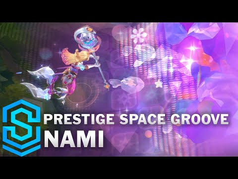 Prestige Space Groove Nami Skin Spotlight - Pre-Release - PBE Preview - League of Legends