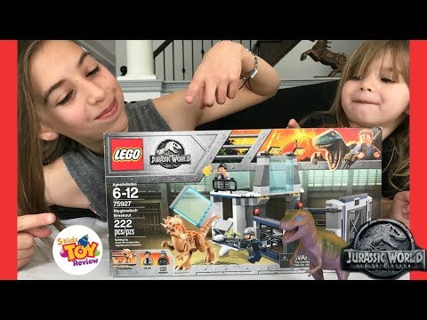 UNBOXING LEGO Jurassic World Fallen Kingdom Set! | *NEW* Stygimoloch Breakout 75927