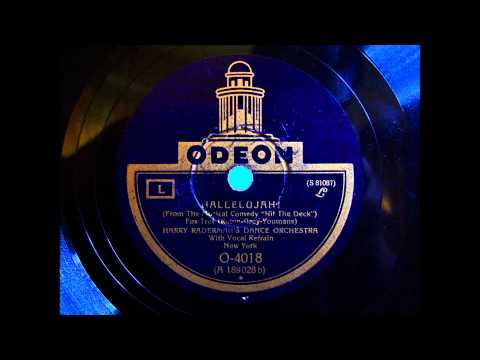 Harry Radermans Dance Orchestra - Hallelujah - 1927