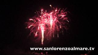 preview picture of video 'San Lorenzo al Mare Festa Patronale di S.M. Maddalena 2013 Fuochi d'Artificio'