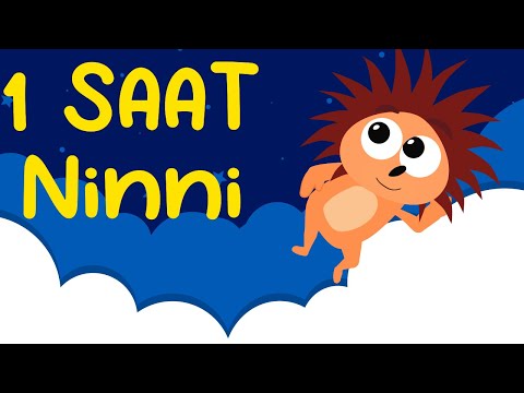 İyi Uykular | 1 Saat Ninni | Kirpi Piki | Çizgi Film | Çocuk Şarkıları | Bebek Şarkıları