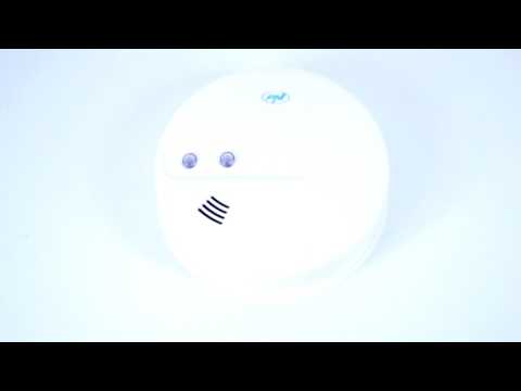 Senzor de fum PNI A022C functionare independenta sau conectat la un sistem de alarma wireless PNI