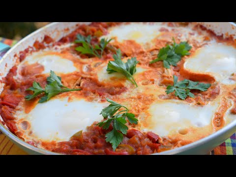 Shakshuka - Eggs in Tomato Sauce | The Best Breakfast Recipe