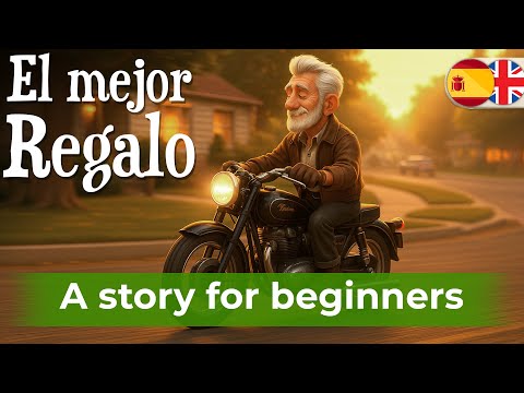 Learn Spanish Easily by Listening Story (A1-A2) - The Best Gift