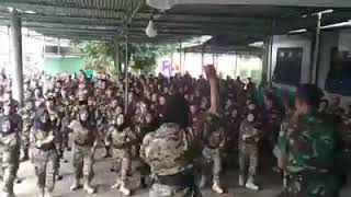 Download lagu Hum syalala,banser dan tni yel yel bersama mp3