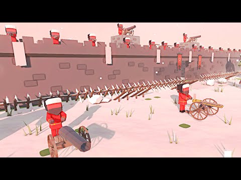HUGE British MEGA-FORTRESS in American Revolution! - Ancient Warfare 3: Battle Simulator