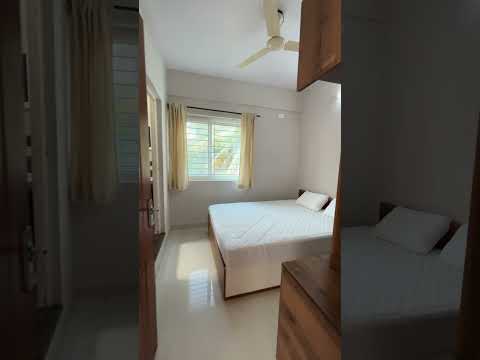 Video thumbnail for A304: Fully furnished 1 BHK Flat for rent in Whitefield | Kots Deux