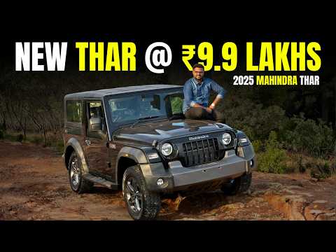 🔥 NEW 2025 Mahindra Thar Just ₹9.9 Lakhs! | Tamil SUV Review