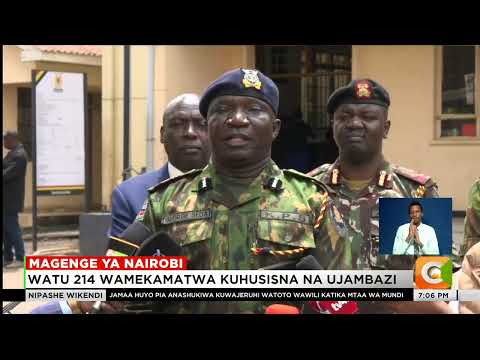 Watu 214 wamekamatwa kuhusian na ujambazi