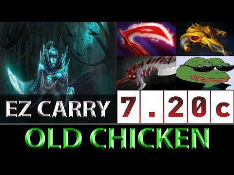 王志勇 old chicken [PA] Crazy 28 Kills EZ Carry ► Dota 2 7.20c