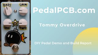 Video thumbnail for PedalPCB.com Tommy Overdrive I DIY Pedal Demo and Build Report by dk pedals
