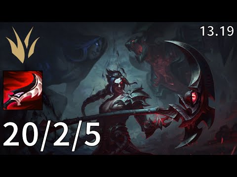 Kayn Jungle vs Kha'Zix - EUW Master | Patch 13.19