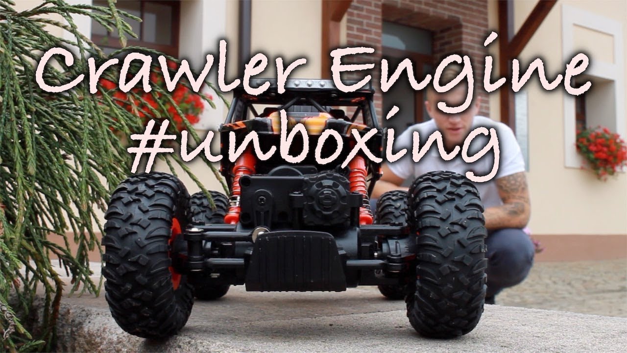 RC crawler Engine 1:18, zelená