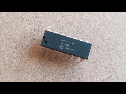 PIC16F676-I/P Microcontrollore – 16F676 MCU Flash 1K DIP-14 – Nuovo, Senza Confezione