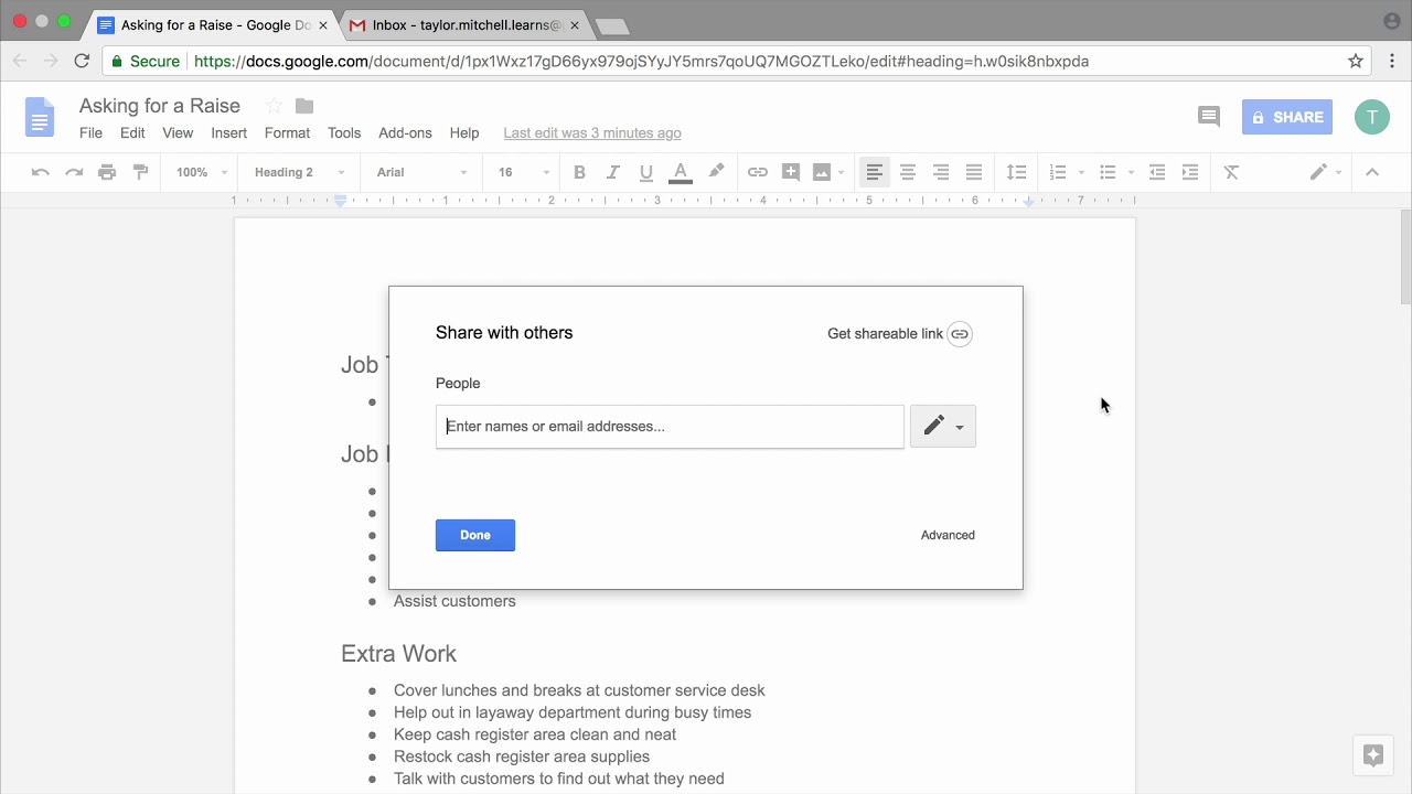 Share Your Document for Feedback