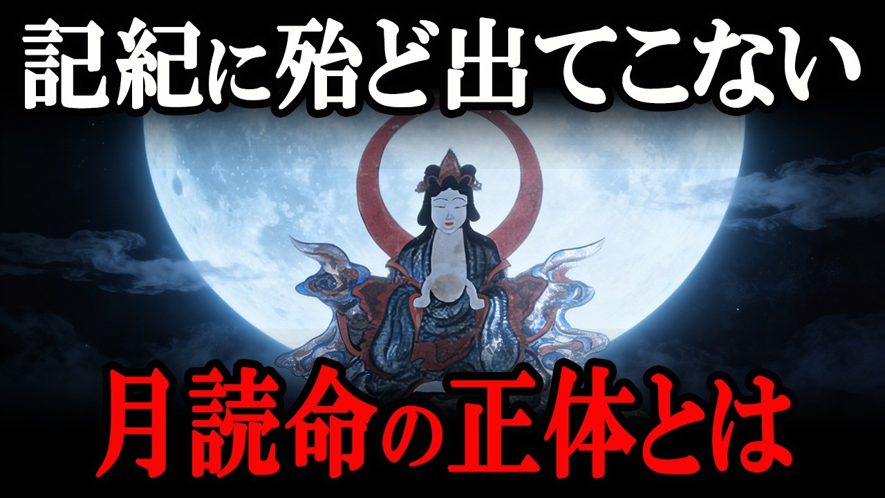 【衝撃真相】謎だらけの月読命の正体とは？記紀にほとんど記載されない三貴子の一柱に迫る