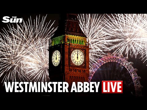 LIVE: London welcomes 2026 with huge firework display from Westminster Abbey