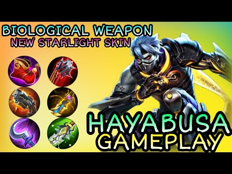 Biological Weapon Hayabusa New Starlight Skin | Perfect Gameplay By Mocca ~Mobile Legends: Bang Bang