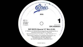 Ana - Shy Boys (Special 12'' Mix) 1987