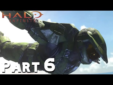 HALO INFINITE Campaign Walkthrough Gameplay Part 6 - FREE FALL (FULL GAME)