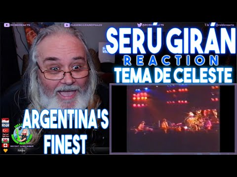 Serú Girán Reaction - Tema de Celeste - First Time Hearing - Requested