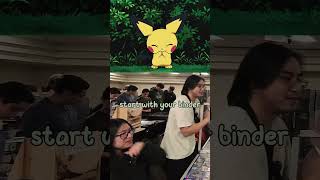 a masterclass 🙇♂️🙇♀️ #pokemon #pokemontcg #pokemoncommunity #pokemoncards #girlboss #couple