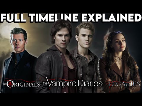 THE VAMPIRE DIARIES Universe Timeline Explained | TVD, THE ORIGINALS & LEGACIES Full Series Recap