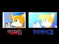 SONIC THE HEDGEHOG 2 (1992 / 2022) SIDE BY SIDE COMPARISION