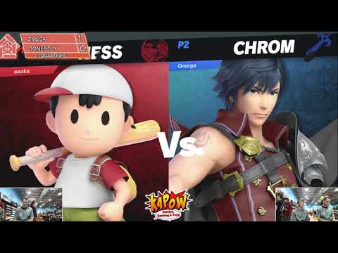 Smash Ultimate Tournament 1/27/19 - Jonestly(Ness) Vs Omega(Chrom) - L. Quarters