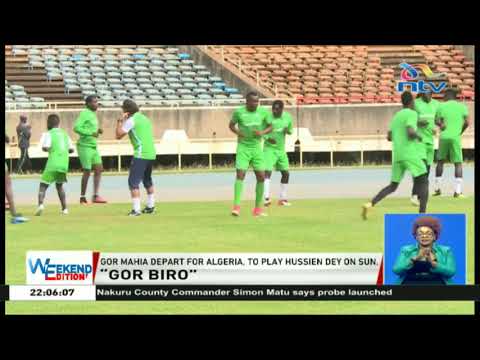 Gor Mahia leaves for Algeria to play Na Hussein Dey