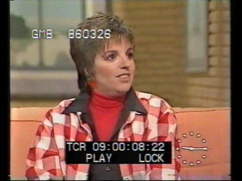 Liza Minnelli and sister Lorna Luft on TV-am - 1986