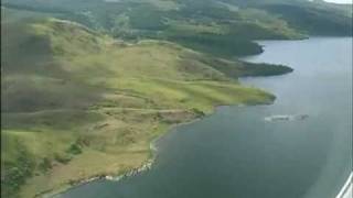 preview picture of video 'Seaplane flight from Strathlachlan Loch Fyne, Part 1.'
