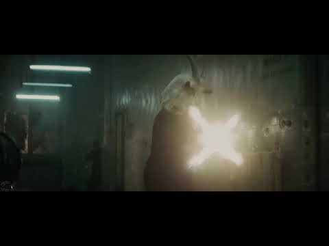 Joker Harley Quinn Purple Lamborghini,Car chase Scene Suicide Squad (2016)