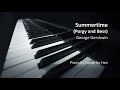 "Summertime"  from Porgy and Bess – George Gershwin (Piano Accompaniment)