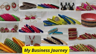 silk thread jewelry Business| My journey #silkthreadjewelry #pollachi#diyjewelry