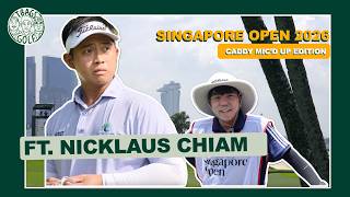 Singapore Open 2026 day 1: 18 Holes Shot-by-Shot with Nicklaus Chiam & Caddie 👀