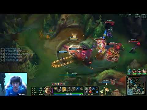 Proview DoinB Galio - BLG vs LNG Game 3 - Doinb 第一视角 LPL 2022