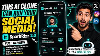 This AI Clone Can Run Your Social Media (SparkRizz Review)
