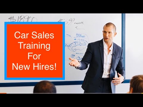 Car Sales Training: AUTOMOTIVE SALES TRAINING FOR NEW ...