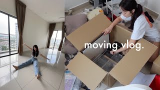 I'M MOVING OUT 📦 entering my living alone era + empty apartment tour