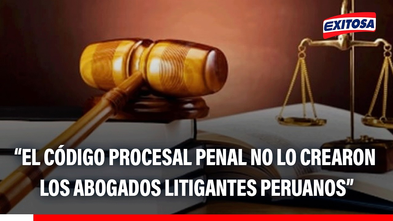 🔴🔵 Jorge Zúgiña sobre el Código Procesal Penal: “No lo crearon los abogados litigantes peruanos”