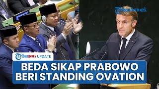 Sikap Prabowo Standing Ovation saat Prancis Akui Palestina, Pemimpin Lain Hanya Duduk Tepuk Tangan