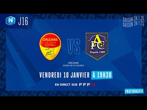 J16 I US Orléans vs Aubagne FC en replay (2-1) I National FFF 2024-2025