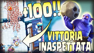 +100 SCHELETRI contro 1 BOCCIATORE!! - La disfatta dei +100?! - Clash Royale ITA