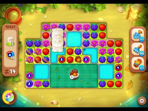 GardenScapes Level 10869 no boosters