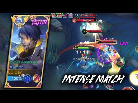 MUST WATCH! AAMON Full Match Intense War and Teamfight | Aamon Best Build 2023 - Mobile Legends