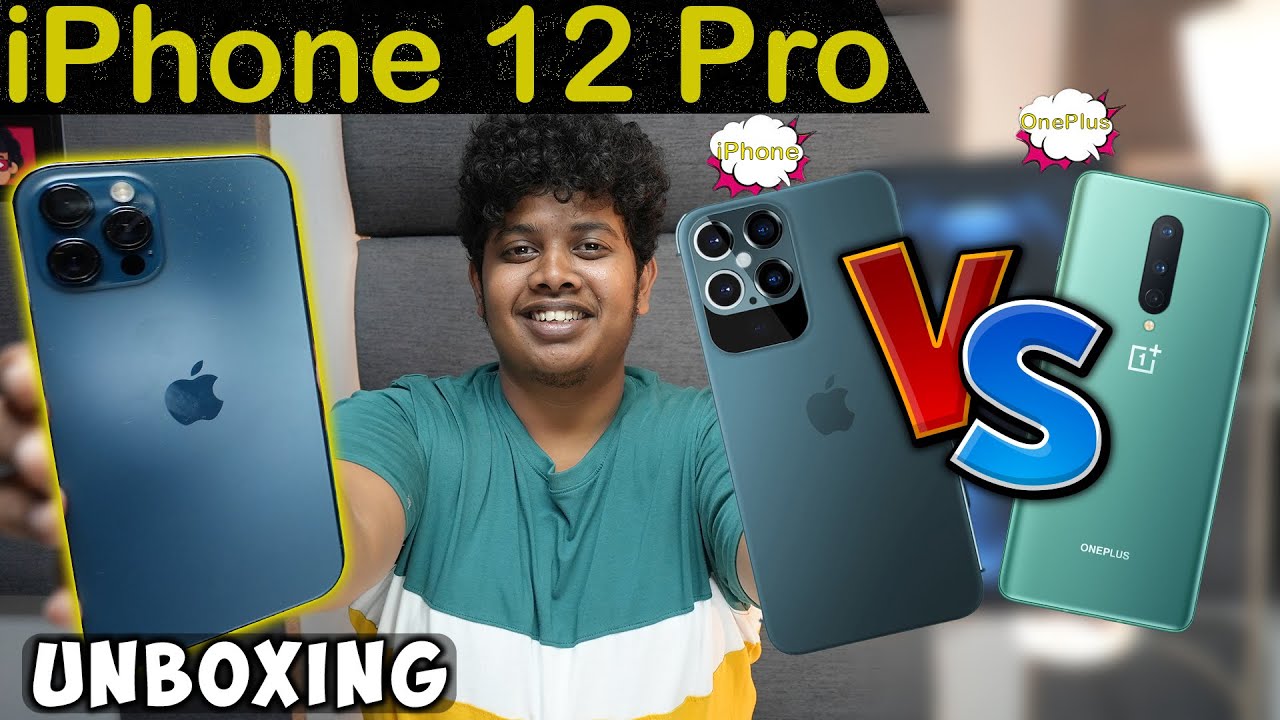iPhone 12 Pro Unboxing - iPhone and One Plus Camera Comparison | Irfan's view