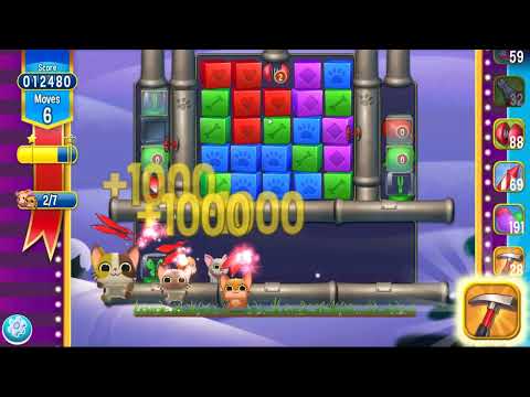 Pet Rescue Saga Level 5937 - NO BOOSTERS | SKILLGAMING ✔️