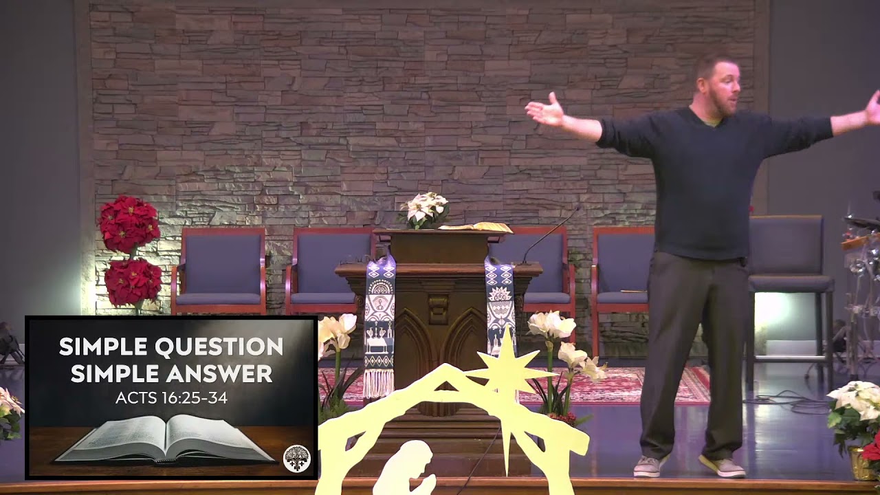 Simple Question, Simple Answer - Acts 16:25-34